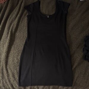 Guess Black Bodycon Dress
